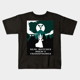 real witches aren't transphobes Kids T-Shirt